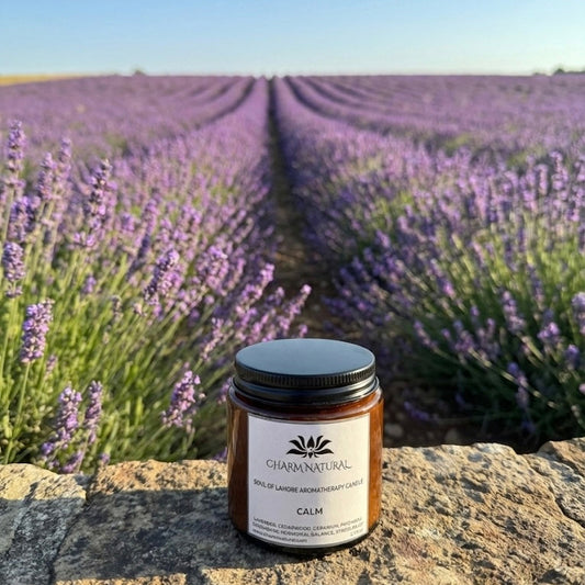 Soul of Lahore - Aromatherapy Candle - Calm - Scented Candles - Charm Natural