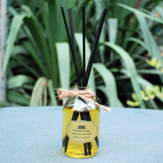 Orange Blossoms Reed Diffuser - Fragrance Diffusers - Charm Natural