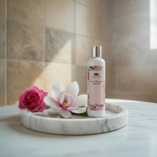 Rose and Magnolia Body Wash - - Charm Natural