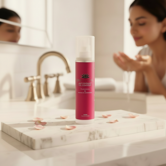 Anti-Oxidant Oil Cleanser - Rinse-Off Korean Formula - Skin Care - Charm Natural