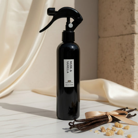 Musk & Vanilla Nectar Room & Linen Mist - Room Mists - Charm Natural