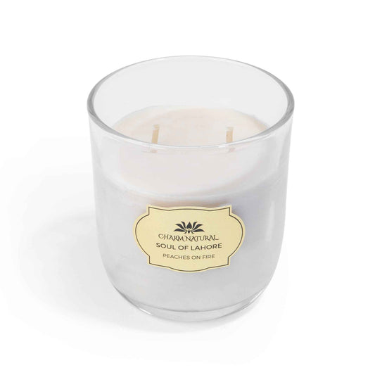 Peaches on Fire! Luxury Scented Candle