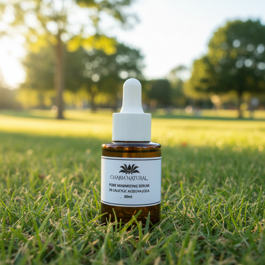 Acne / Pore Minimizing Serum - Salicylic Acid & Hyaluronic Acid - Skin Care - Charm Natural