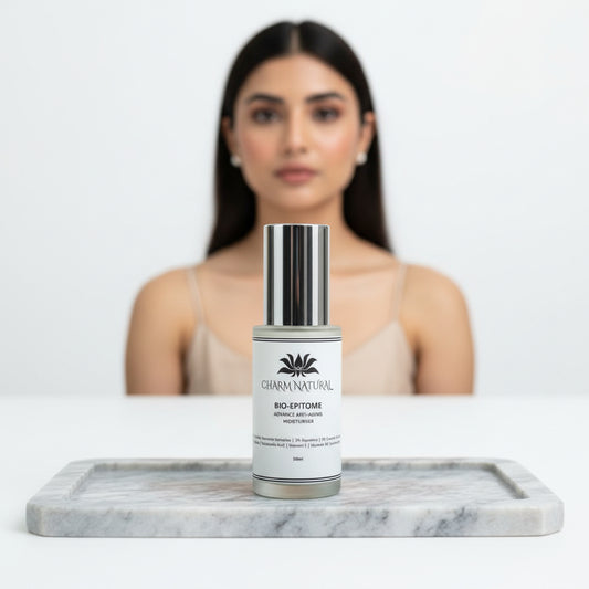 Bio-Epitome Aqua Gel Ceramide / Brightening Moisturiser - Instant Glow Formula - Skin Care - Charm Natural