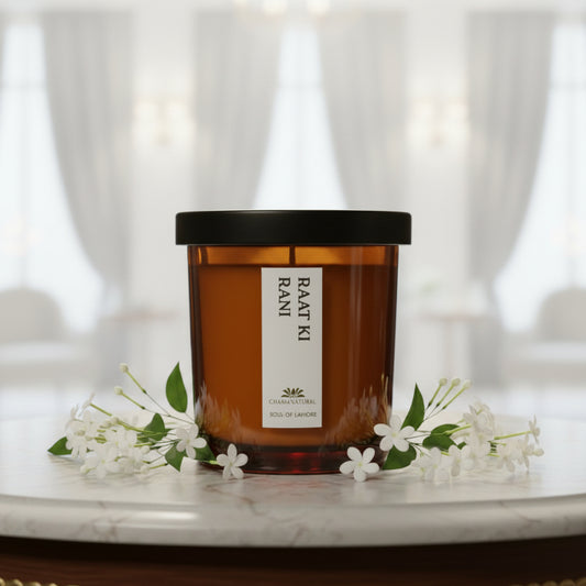Raat ki Rani Scented Candle - Scented Candles - Charm Natural