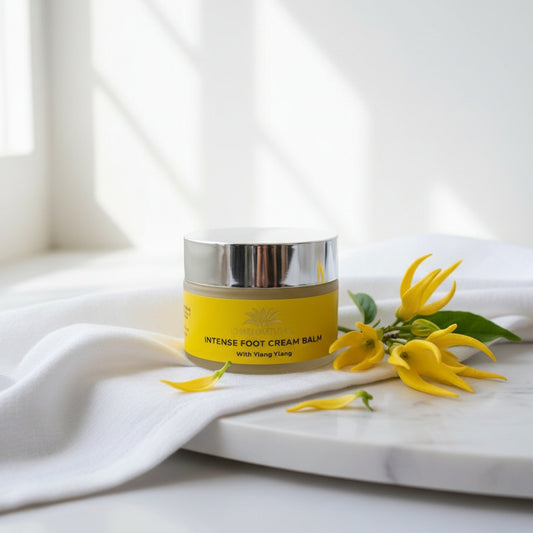 Intense Foot Cream Balm with Ylang Ylang - Deep Moisturizing Treatment | Charm Natural - Body and Hair - Charm Natural