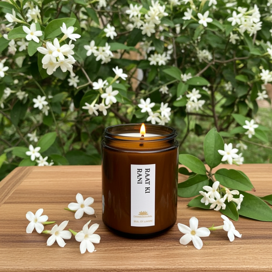 Raat ki Rani Scented Candle - Scented Candles - Charm Natural
