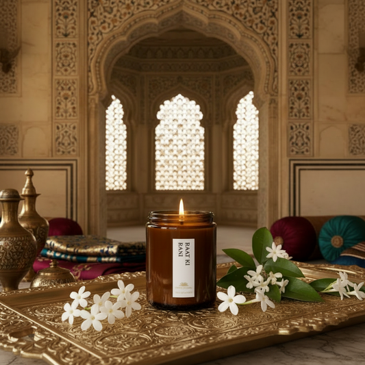 Raat ki Rani Scented Candle - Scented Candles - Charm Natural