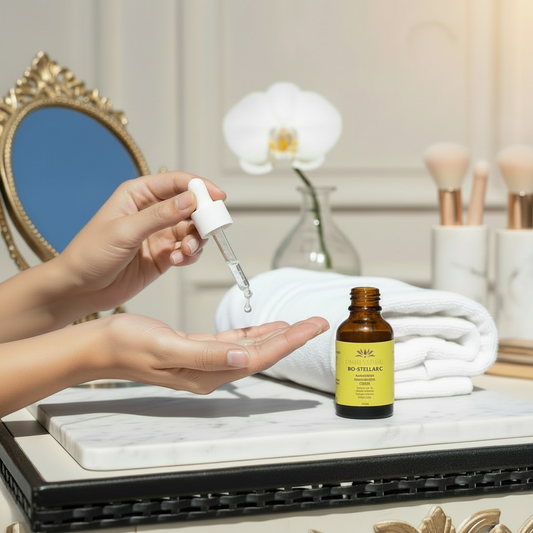 Bio Stellar - Premium Vitamin C and Hyaluronic Acid Serum - Skin Care - Charm Natural