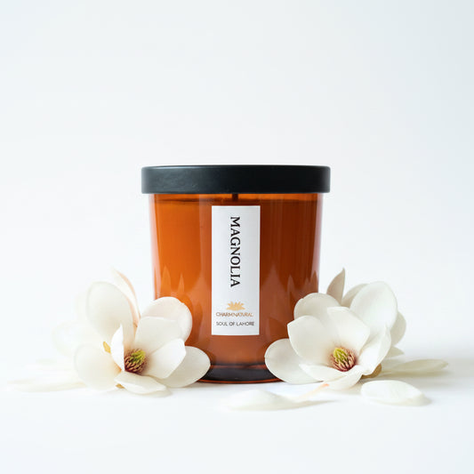 Magnolia Scented Candle - Scented Candles - Charm Natural
