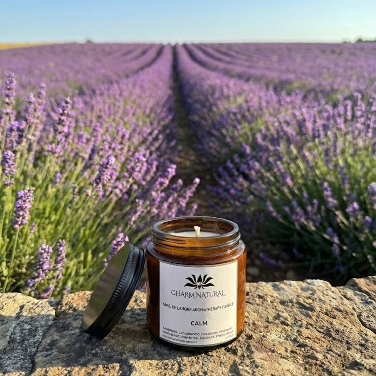 Soul of Lahore - Aromatherapy Candle - Calm - Scented Candles - Charm Natural