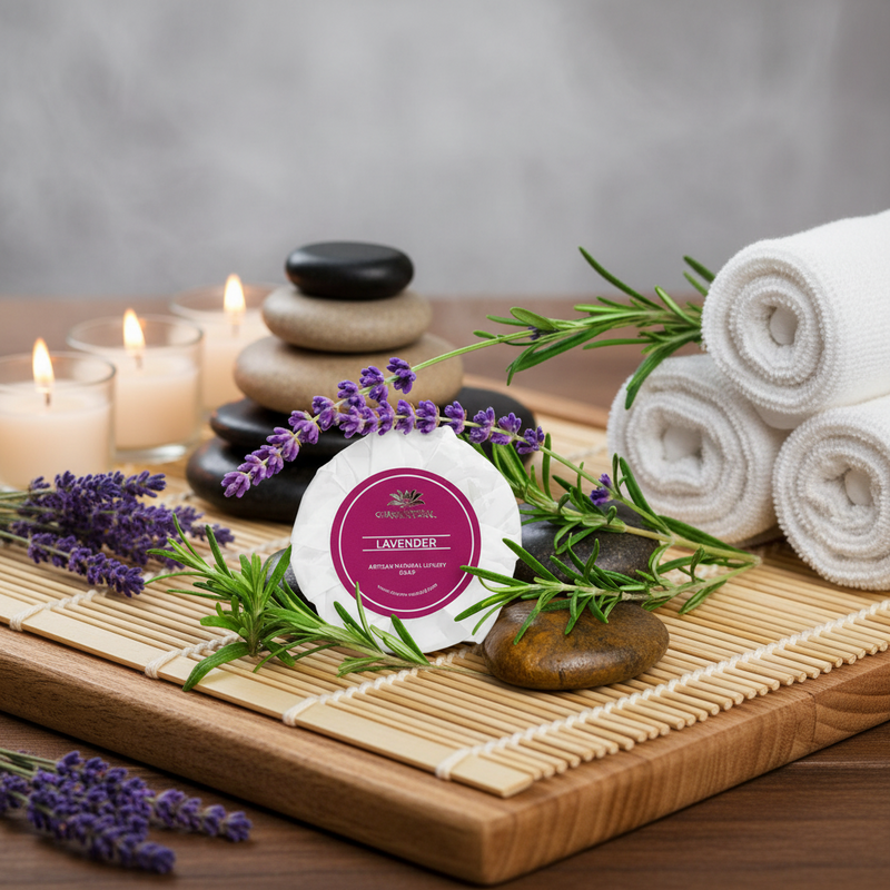 Lavender Aromatherapy Soap | Charm Natural