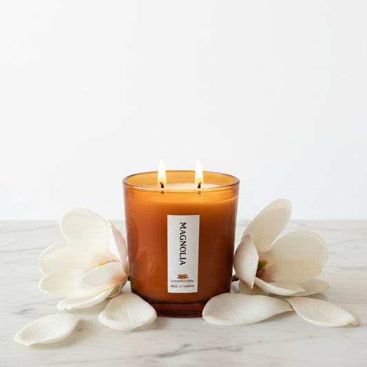 Magnolia Scented Candle - Scented Candles - Charm Natural