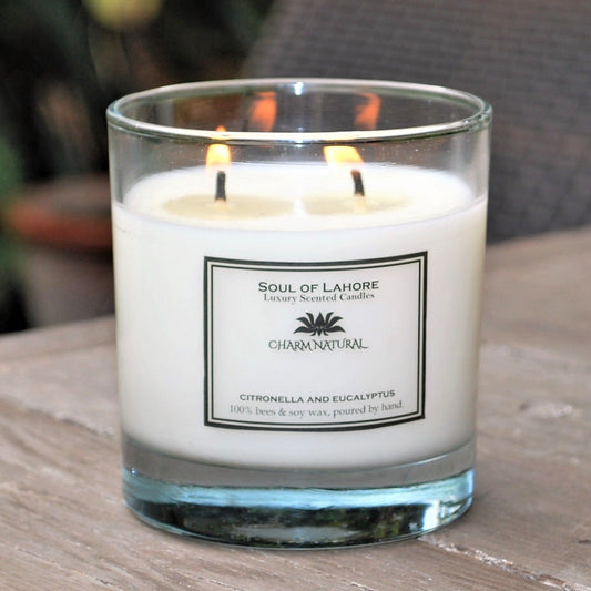 Citronella & Eucalyptus - Mosquito Repellent Candle