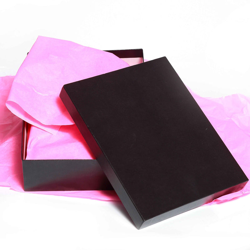 Gift box + ribbon for skincare