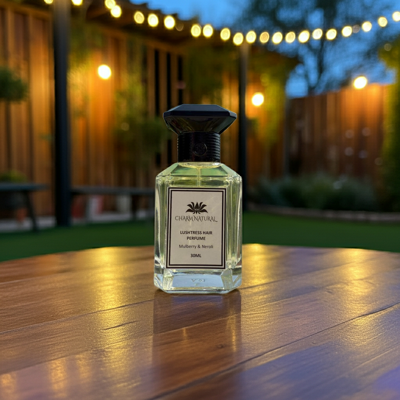 Lushtress Hair Perfume - Nourishing Hair Fragrance Mist | Charm Natural