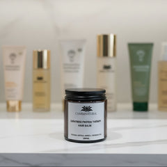 Lushtress Protein Therapy Hair Balm - Deep Conditioning Treatment - Body and Hair - Charm Natural