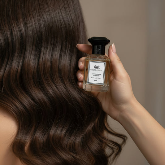 Lushtress Hair Perfume - Nourishing Hair Fragrance Mist - Body and Hair - Charm Natural