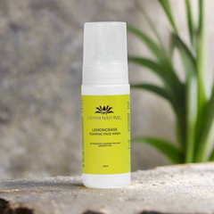 Lemongrass Foaming Face Wash - Gentle Sulfate-Free Cleanser - Skin Care - Charm Natural