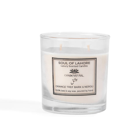 Ishq - Orange Tree Bark & Neroli Scented Candles
