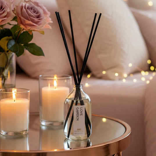 The Love Garden Reed Diffuser - Fragrance Diffusers - Charm Natural