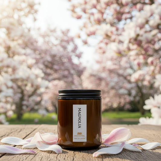 Magnolia Scented Candle - Scented Candles - Charm Natural