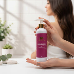 Lushtress Classic Shampoo - Oats, Wheat & Silk Protein - Body and Hair - Charm Natural