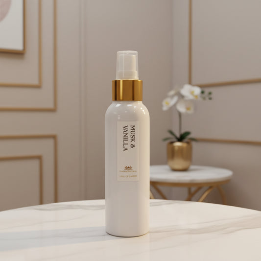 Musk & Vanilla Nectar Room & Linen Mist - Room Mists - Charm Natural