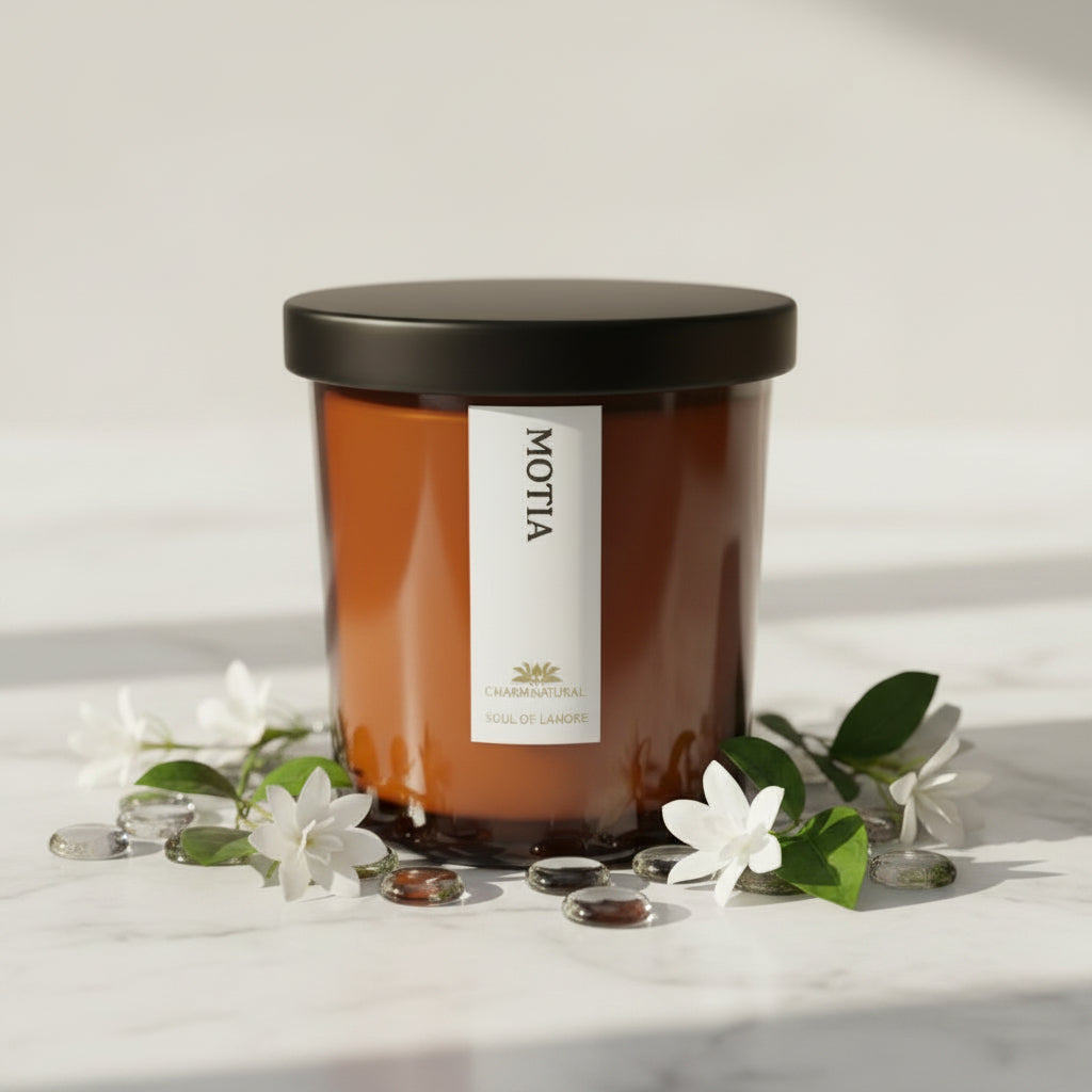 Motia Scented Candle - Scented Candles - Charm Natural