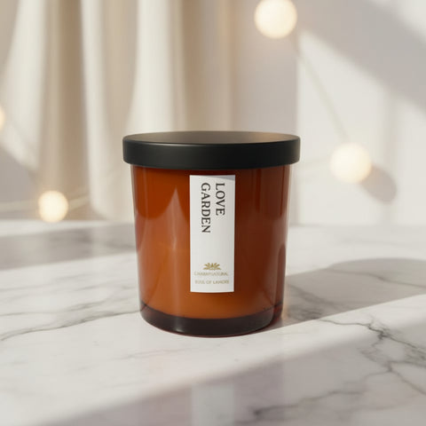 Love Garden Scented Candle - Scented Candles - Charm Natural