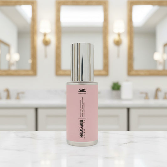 Triple Ceramide PDRN Gel / Brightening Moisturiser - Instant Glow Formula - Skin Care - Charm Natural