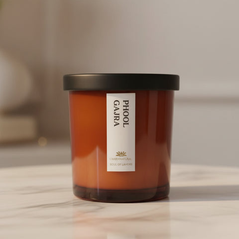 Phool Gajra Scented Candle - Scented Candles - Charm Natural