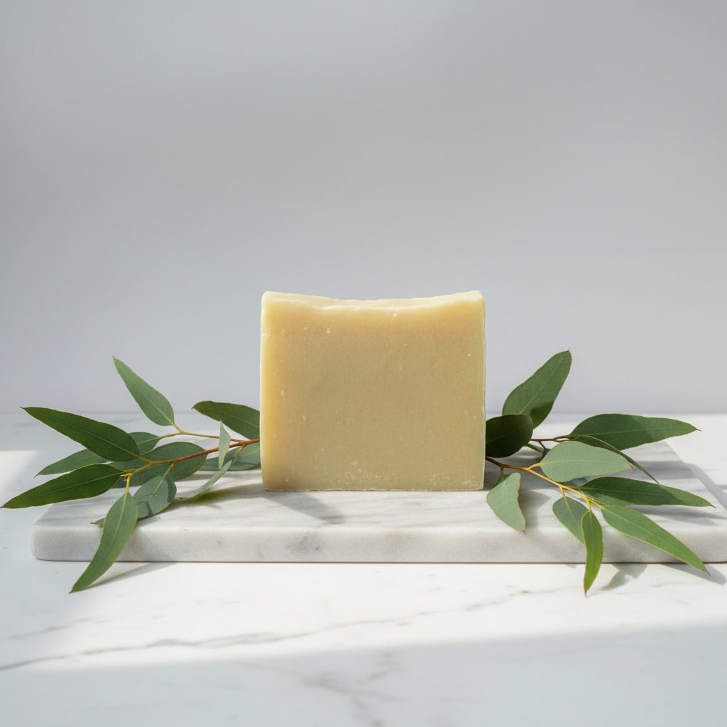 Organic Eucalyptus Soap Bar - Body and Hair - Charm Natural