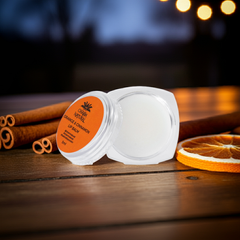 Organic Lip Balm - Orange & Cinnamon - Skin Care - Charm Natural