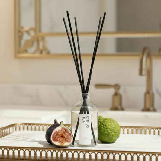 Citrus Tea Reed Diffuser - Fragrance Diffusers - Charm Natural