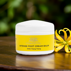 Intense Foot Cream Balm with Ylang Ylang - Deep Moisturizing Treatment | Charm Natural