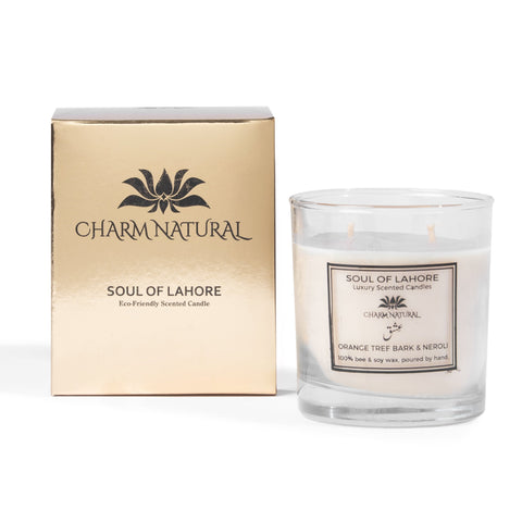 Ishq - Orange Tree Bark & Neroli Scented Candles
