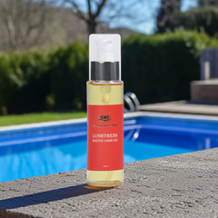 Lushtress Exotic Hair Oil - Strengthening & Nourishing Hair Treatment - Body and Hair - Charm Natural