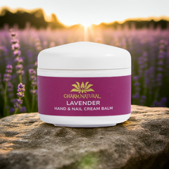 Organic Lavender Hand & Nail Cream Balm - Deep Moisturizing Treatment