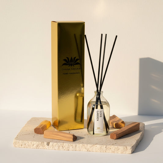The Love Garden Reed Diffuser - Fragrance Diffusers - Charm Natural