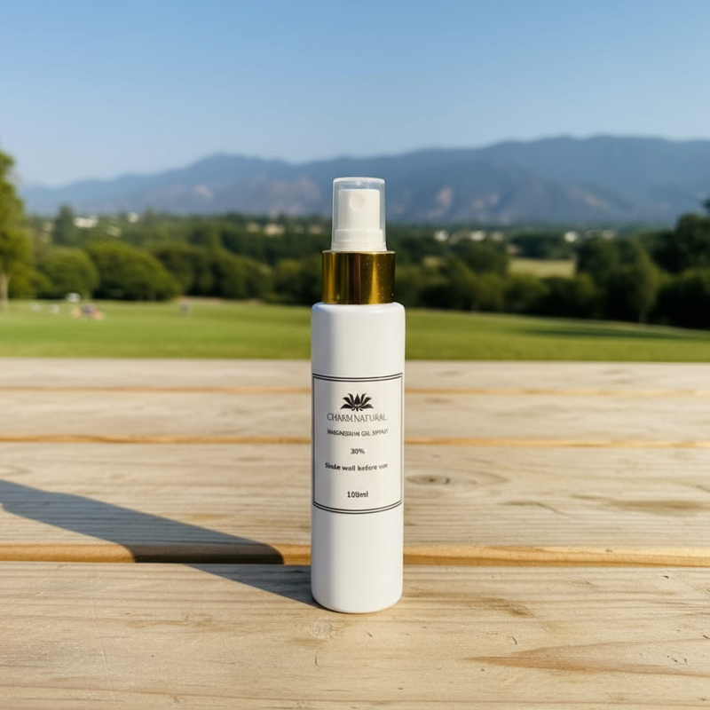 Magnesium Oil Spray - Topical Magnesium Chloride | Charm Natural