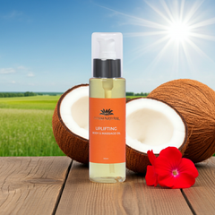 Uplifting Body & Massage Oil - Body and Hair - Charm Natural